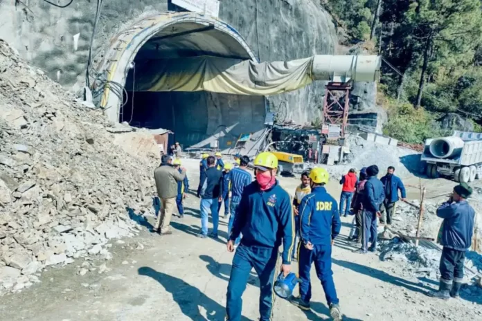 latest update about the Uttarkashi tunnel collapse.